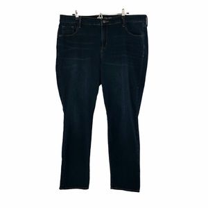 ✨3/$30 Old Navy Power Slim Straight Jeans - Dark Wash